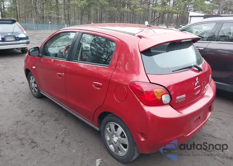 2015 Mitsubishi Mirage Rf z USA, uszkodzony, nr VIN ML32A4HJ6FH059285